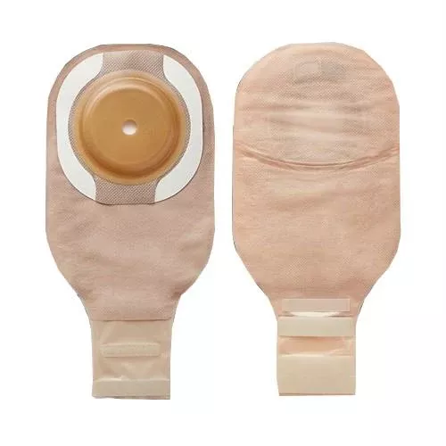 Premier 1-piece Soft Convex Drainable Pouch Pre-cut 1-1/4" With Filter And Flextend Skin Barrier, Beige- Box of 5