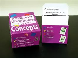 Preschool Vocabulary Cards: Concepts LinguiSystems