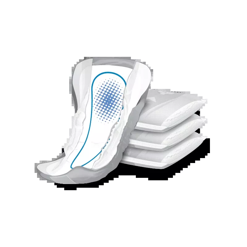Presto Guards Maximum Absorbency Incontinence Pad For Men, 12"- Pack(age) of 30