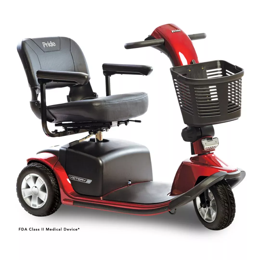 Pride Mobility Victory 10 Bariatric 3-Wheel Scooter