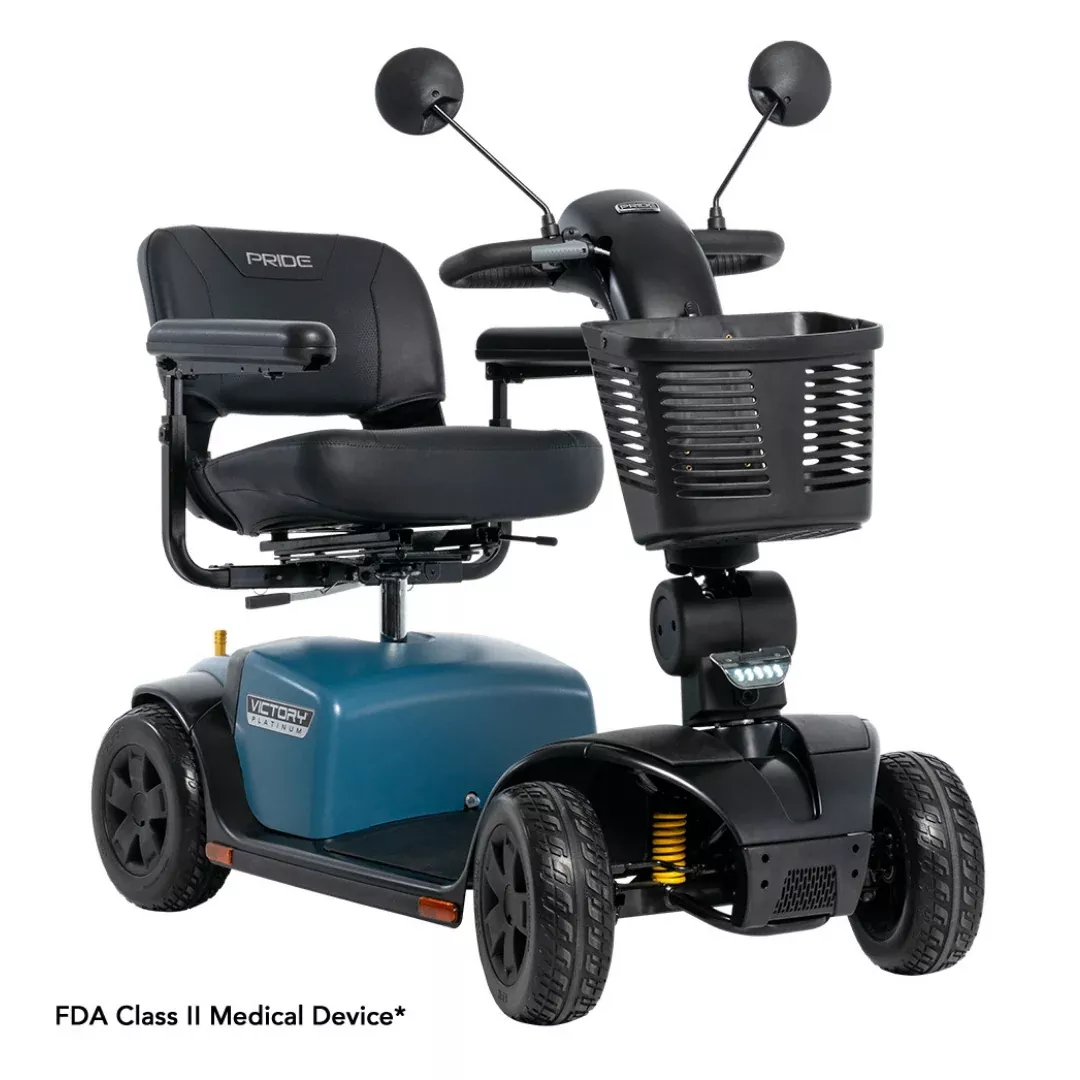 Pride Mobility Victory Platinum Bariatric 4-Wheel Scooter