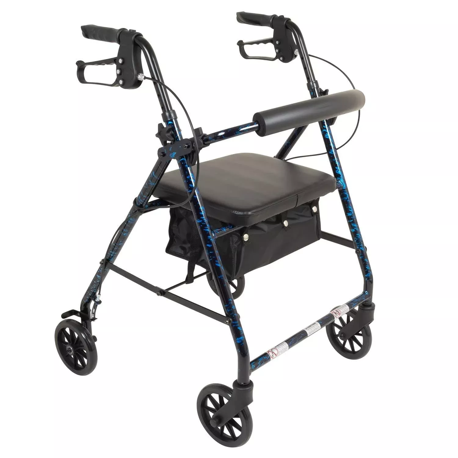 ProBasics Aluminum Rollator Walker with Seat - 6-inch Wheels - Blowout
