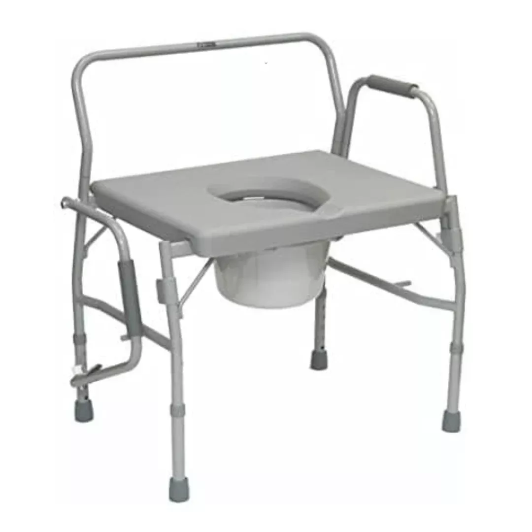 ProBasics Bariatric Drop Arm Commode - Extra Wide Seat - 650 lb Cap