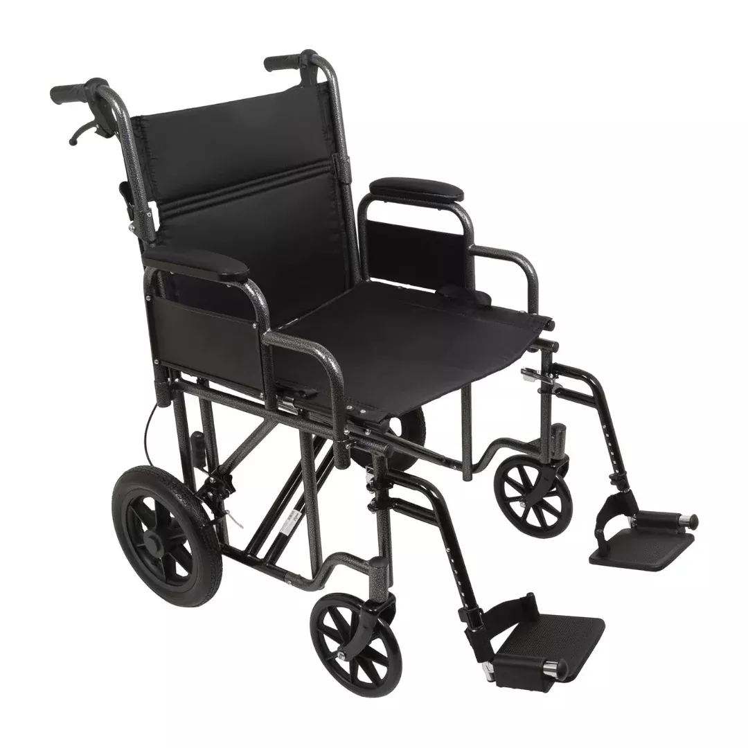 ProBasics Folding Bariatric Transport Chair with Desk Arms