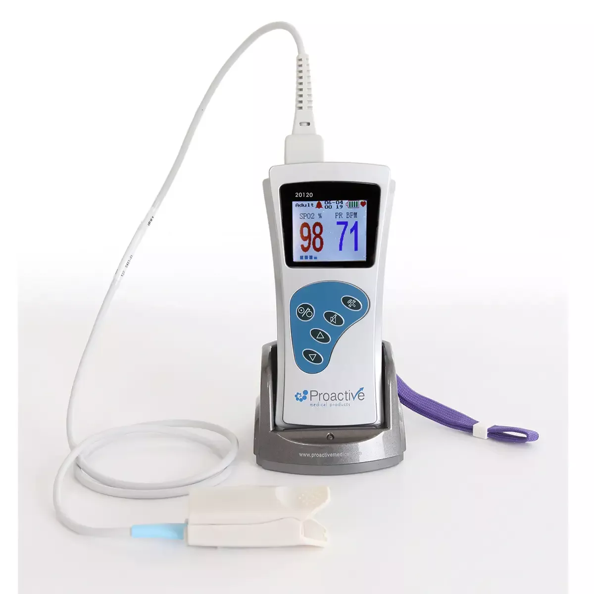 Protekt Deluxe Rechargeable Handheld Pulse Oximeter