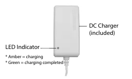 Protekt Patient Lift Battery Charger (Plug)