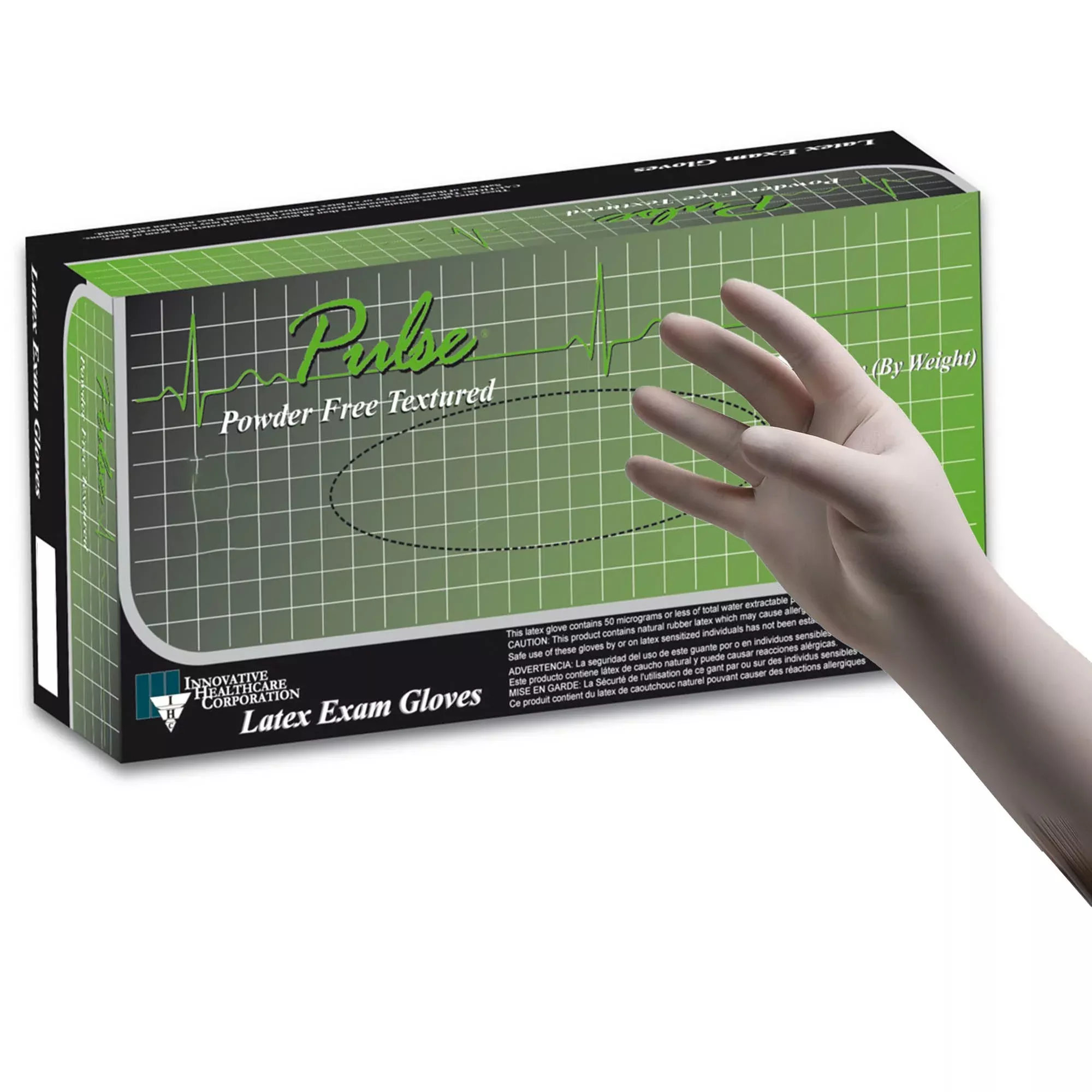 Pulse 151 Series Latex Exam Glove