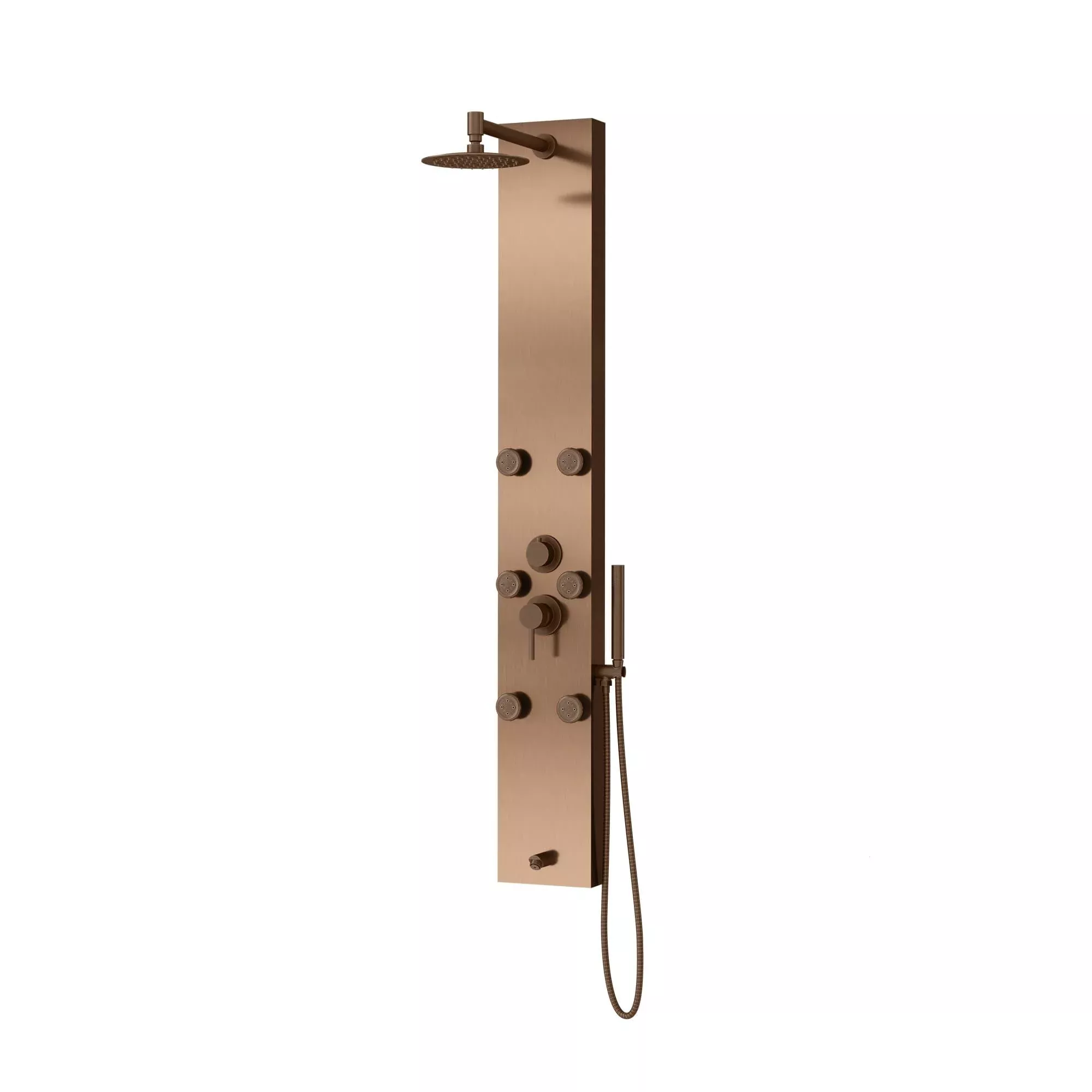 Pulse Monterey ShowerSpa with Six Single-Function Brass Silk Spray Jets