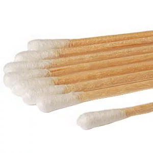 Puritan Medical 806-PCL - Non-Sterile Cotton Large-Tip Applicator with Plastic Handle 6"