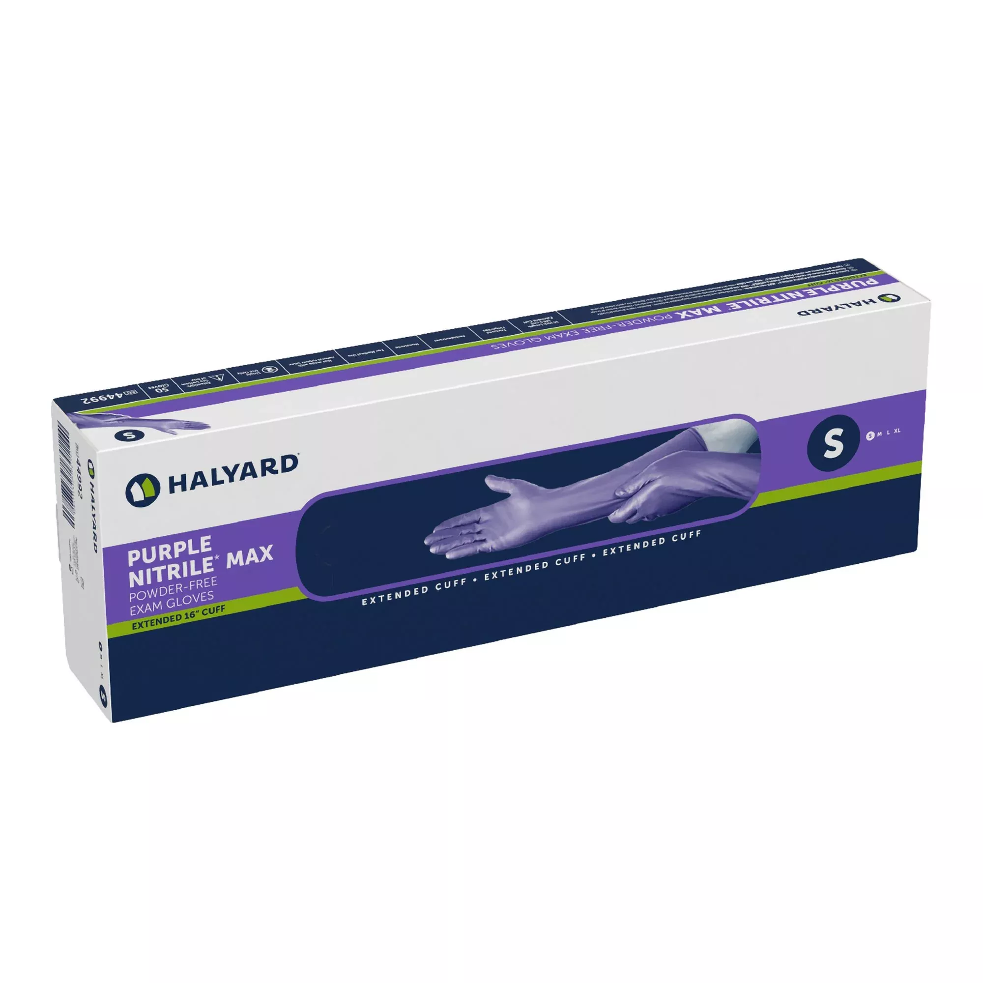 Purple Nitrile Max™ Extended Cuff Length Exam Glove