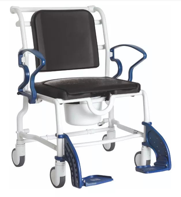 Rebotec Dallas Bariatric Shower Commode Chair