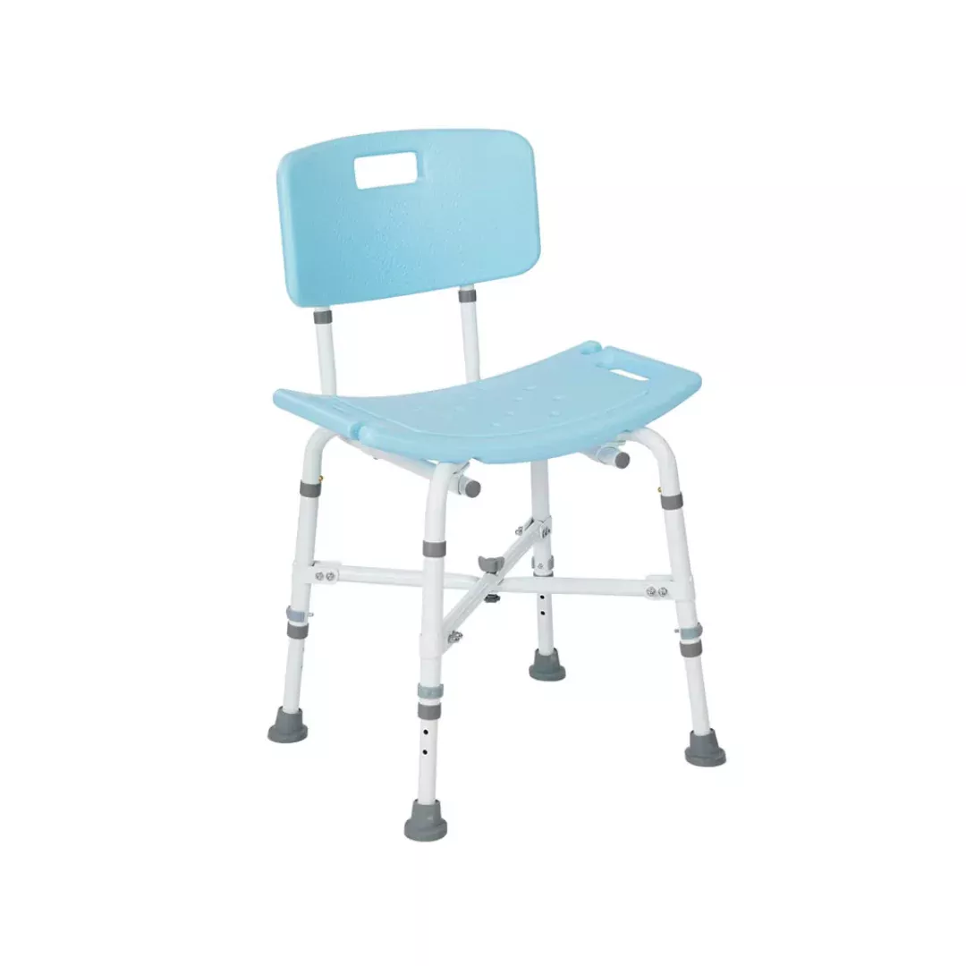 Rhythm Bariatric Shower Chair with Backrest - 500 lb Capacity