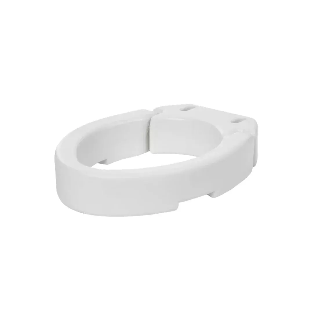Rhythm Bolt On Hinged Raised Toilet Seat - 3.5" Riser