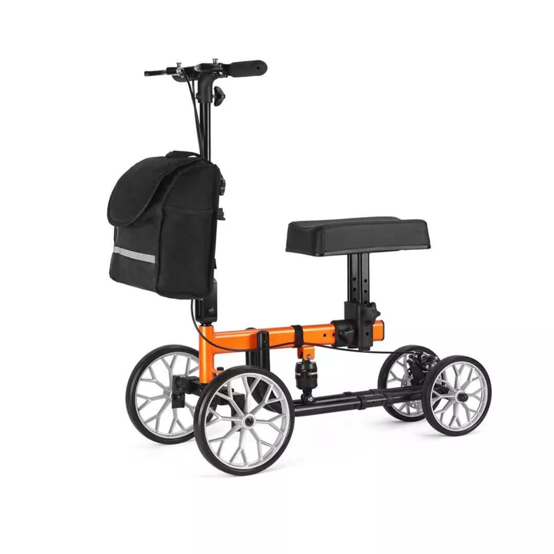 Rhythm Knee Walker w/ Shock Absorbers & Tote Bag