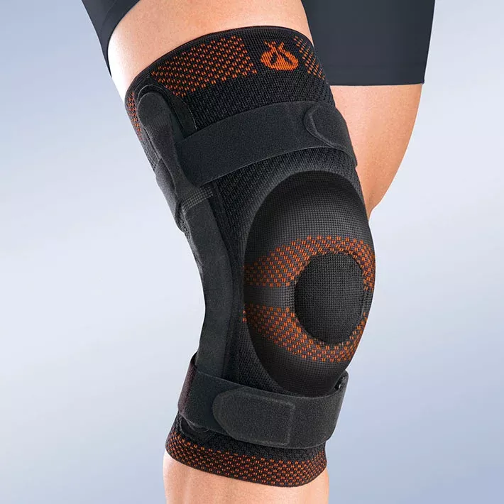 Rodisil Closed Patella Knee Brace with Metal Hinges