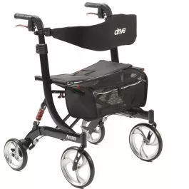 Rollator - Drive 10266HD-BK Nitro Heavy Duty Rolling Walker - BARIATRIC (US/CANADA)