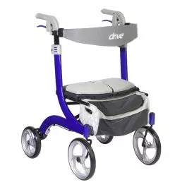 Rollator - RTL10266BL-HSor RTL10266CH-HS - Drive Nitro DLX (Deluxe) Rollators (US/CANADA)