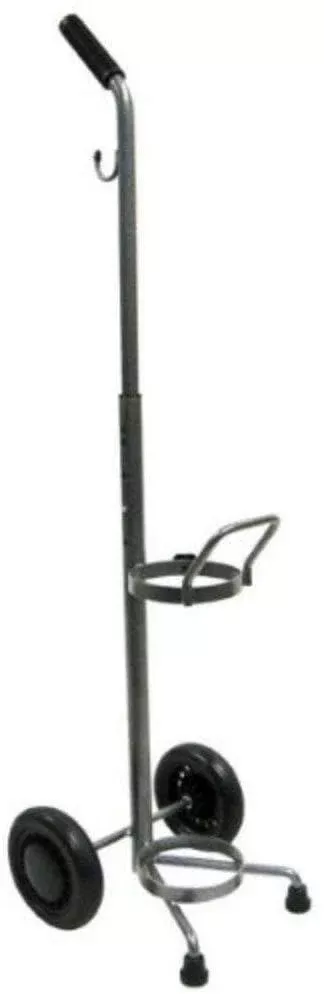 Roscoe Medical Adjustable Oxygen Cylinder Cart - For D or E Tanks
