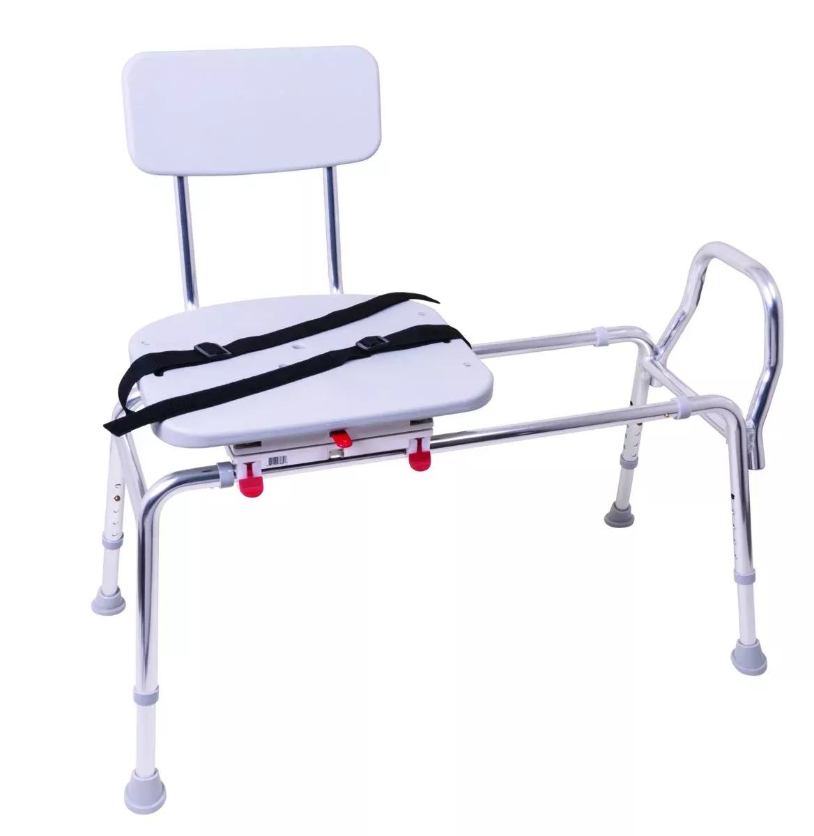 Roscoe Medical Sliding Transfer Bench with Swivel Seat and Back