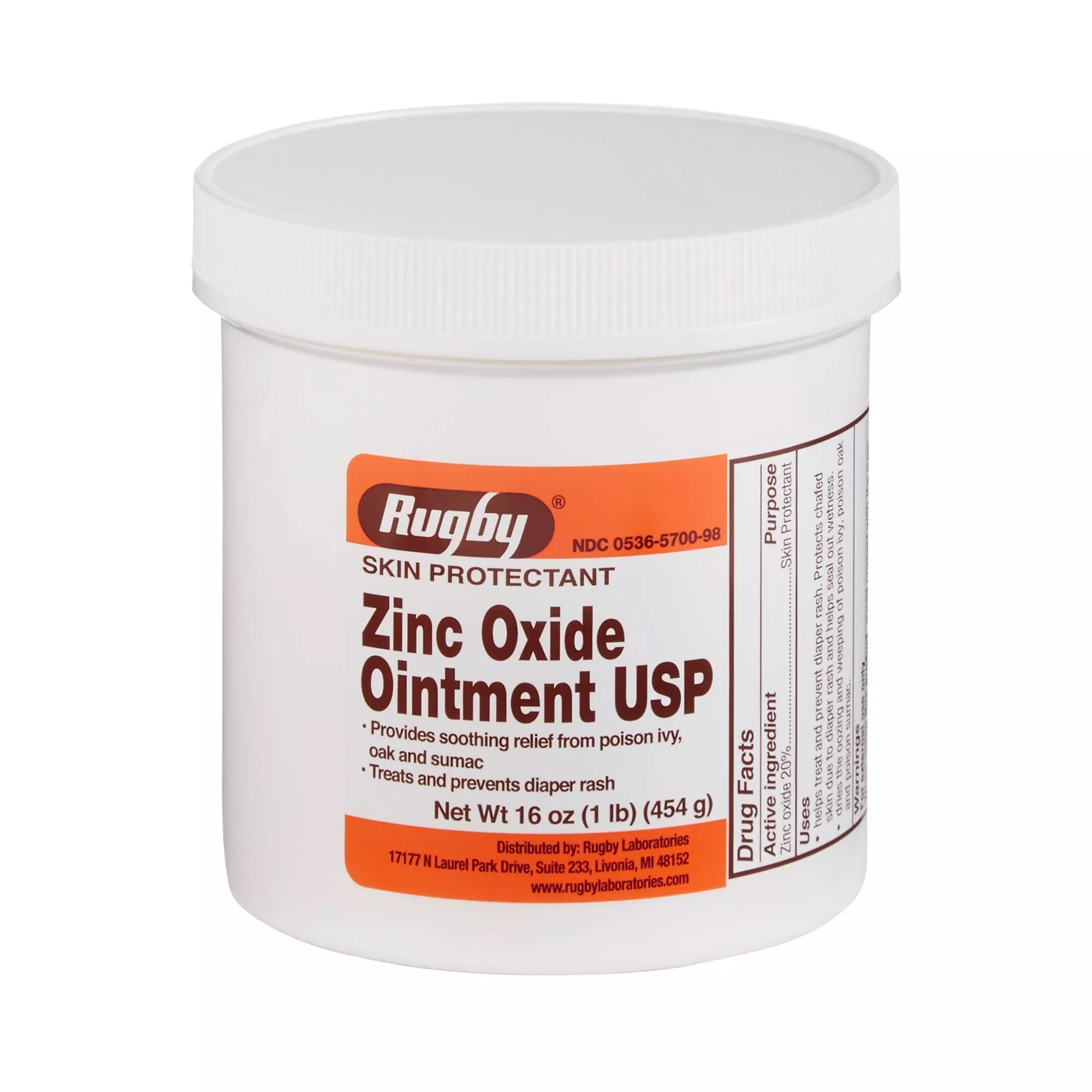 Rugby Zinc Oxide Skin Ointment USP