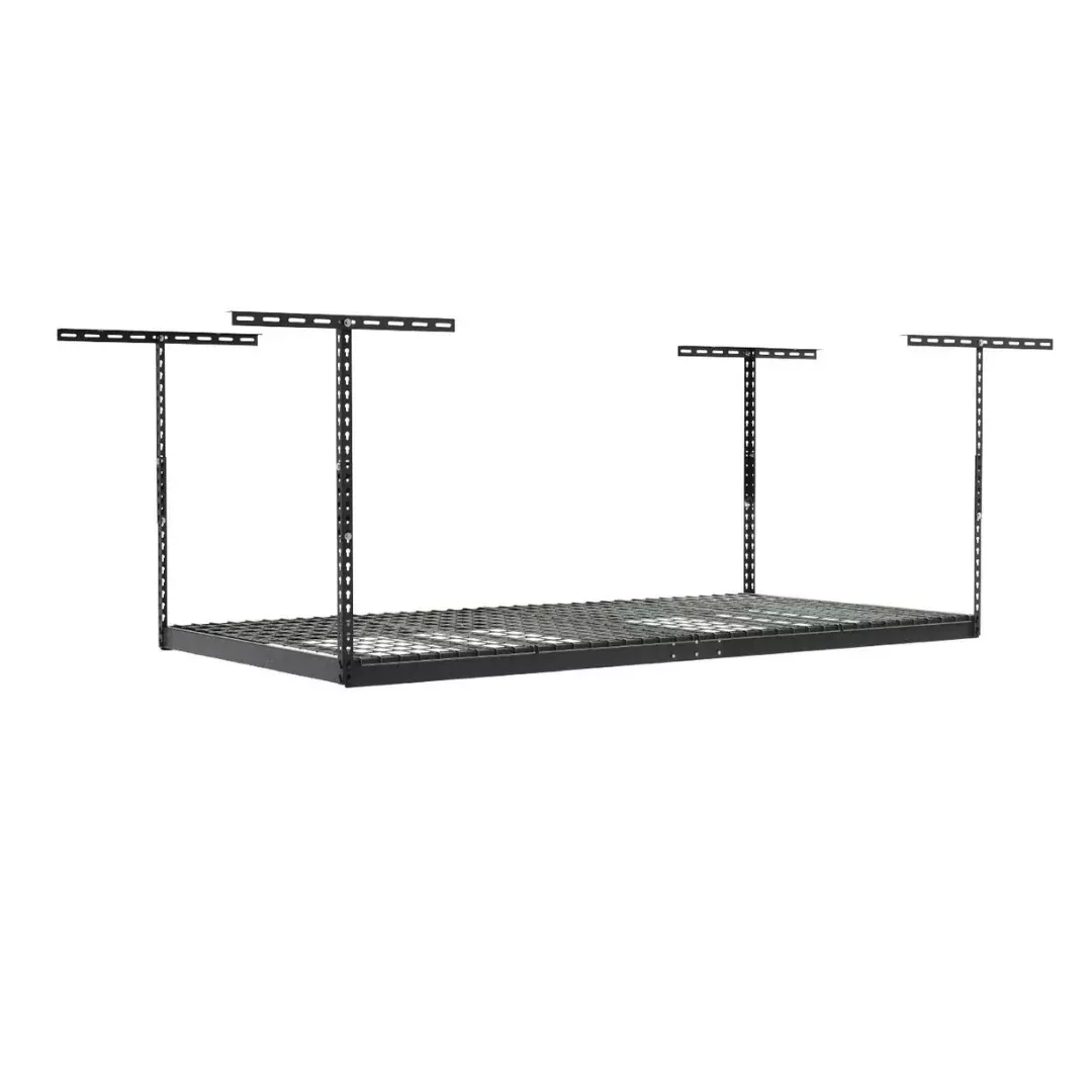 Saferacks – 4×8 Overhead Garage Storage Rack - HD Storage Solution