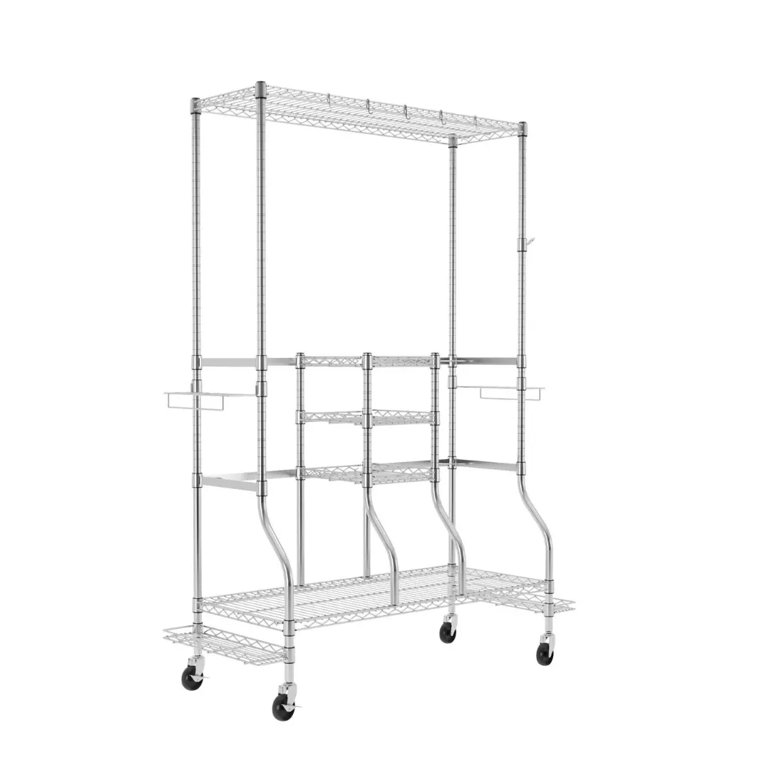 SafeRacks Golf Equipment Organizer & Rolling Storage Rack