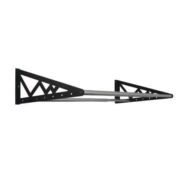 SafeRacks Hanging Wall Tire Rack - 400 Lb Capacity - Black