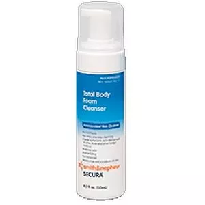 Secura Total Body Foam Cleanser, 4.5 Oz. Dispenser- 1 Each