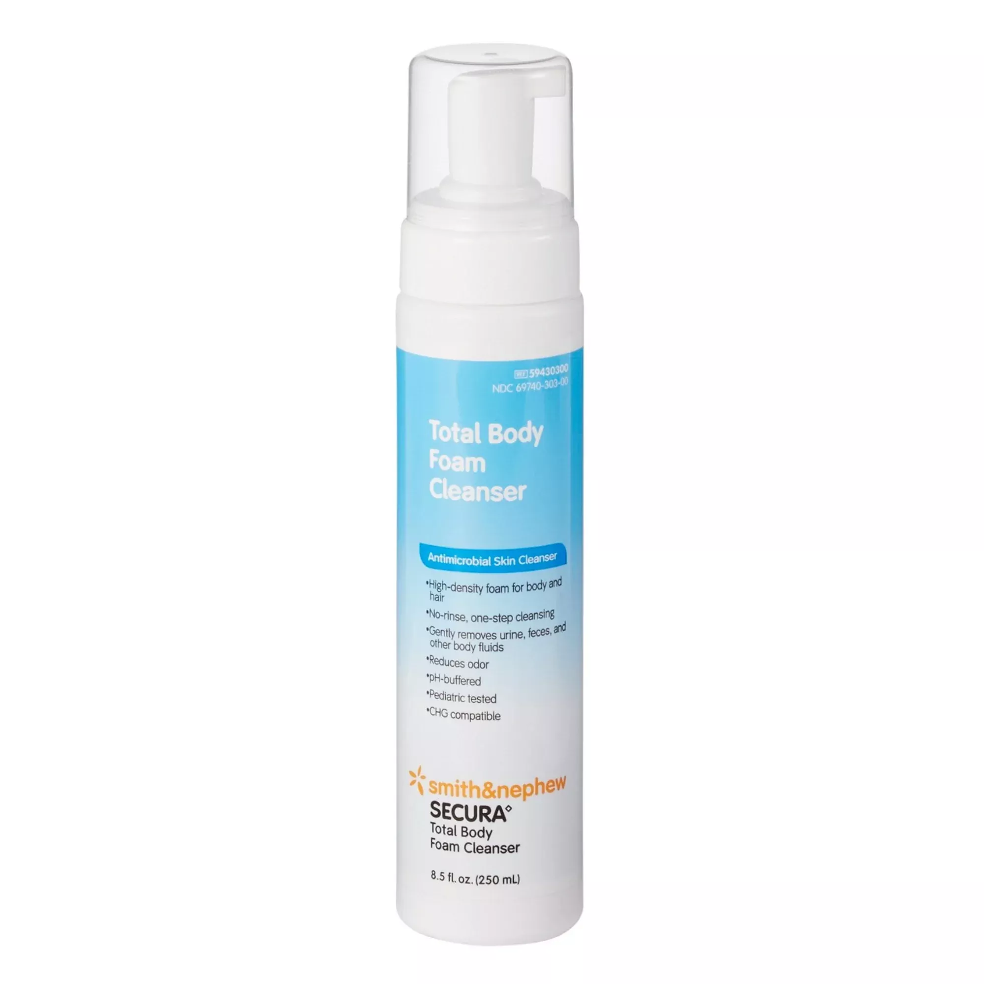 Secura Total Body Foam Cleanser