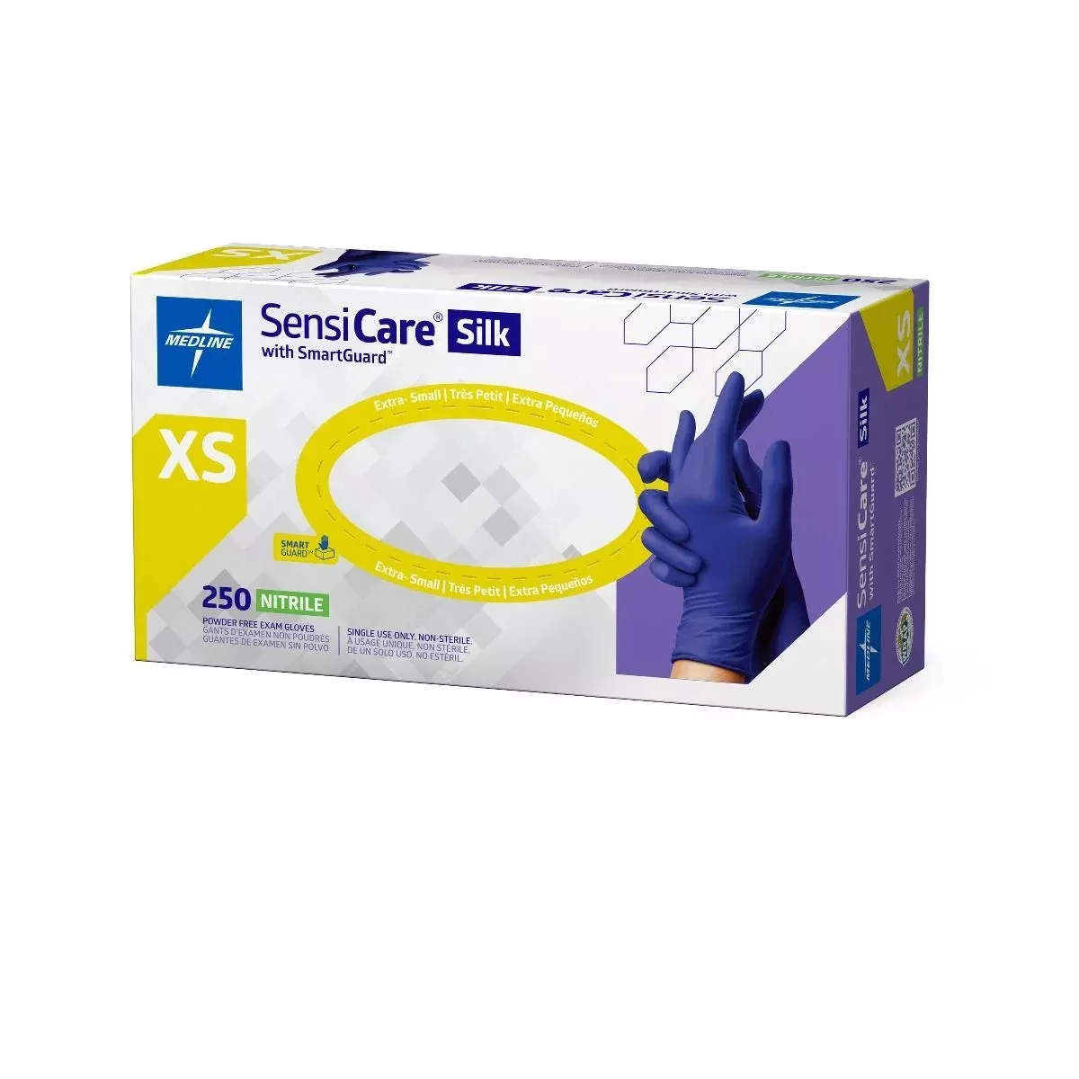 SensiCare Silk Powder-Free Nitrile Exam Glove