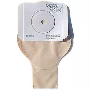 Sensura Xpro Wide Outlet Pre-cut 1" Drainable Pouch With Filter, Maxi, Convex Light, Opaque- Box of 10