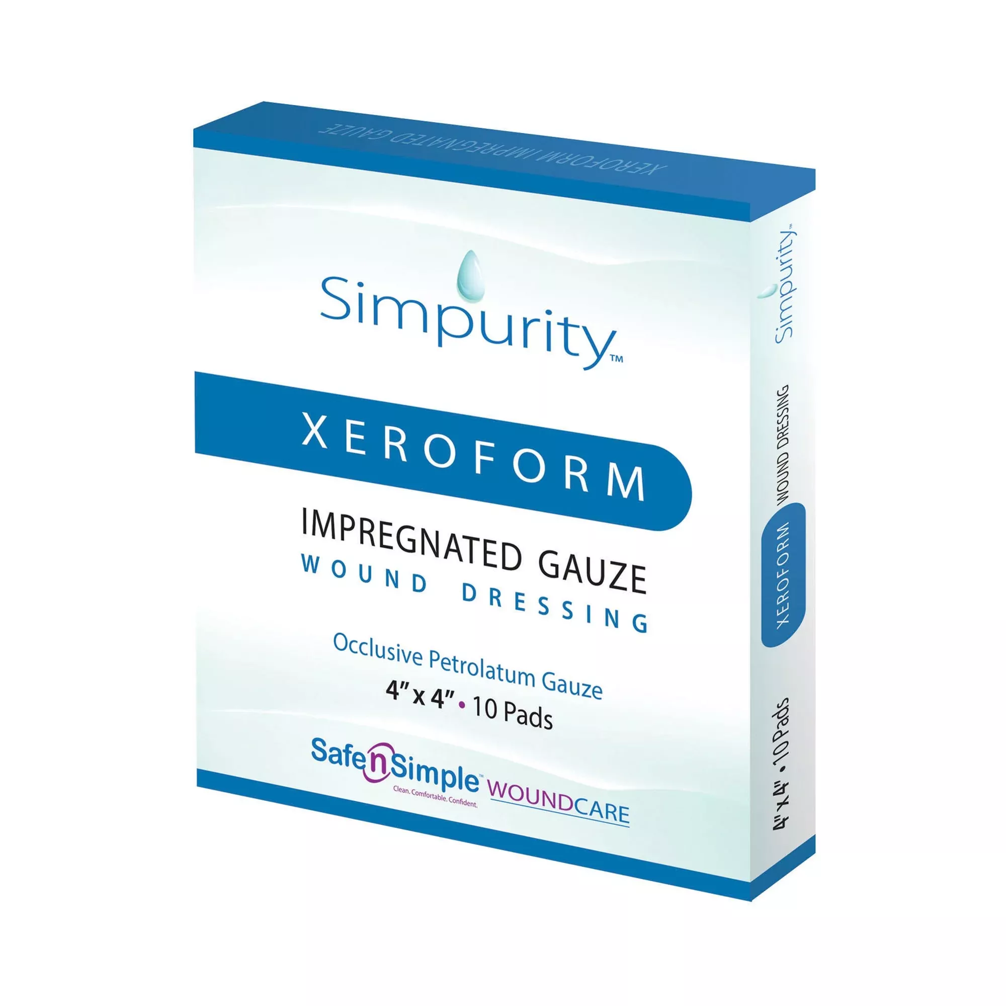 Simpurity™ Xeroform Petrolatum Impregnated Dressing