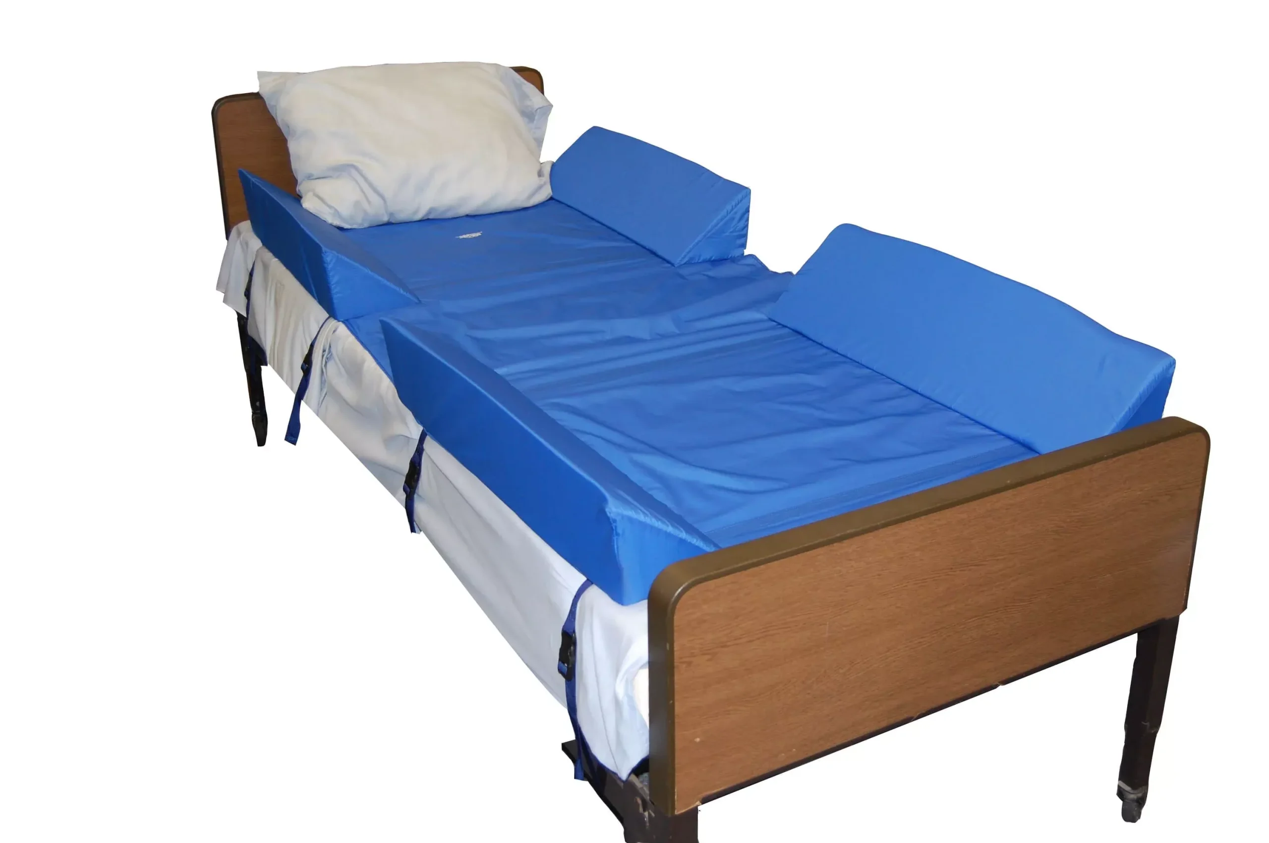 Skil-Care 30° Full Body Bed Support System w/ 4 Attached Bolsters
