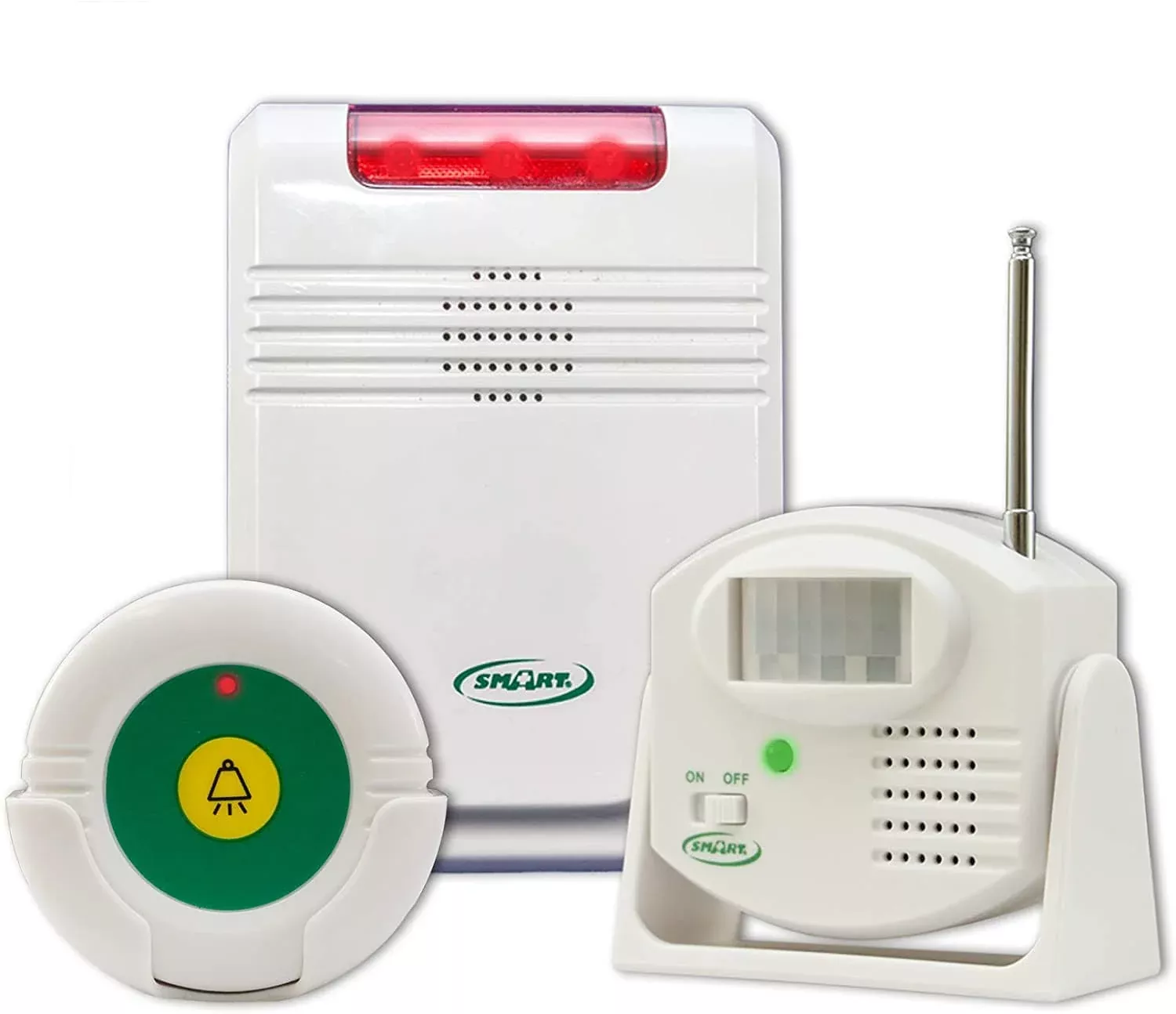 Smart Caregiver Monitor with Motion Sensor and Remote Reset Button