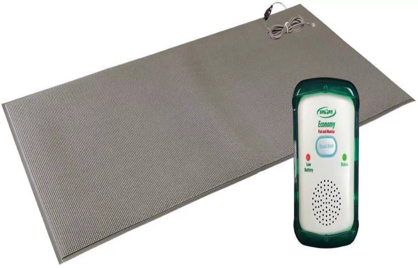 SmartCaregiver Floor Mat Exit Alarm for Elderly Fall Prevention & Anti-Wandering - Economy System