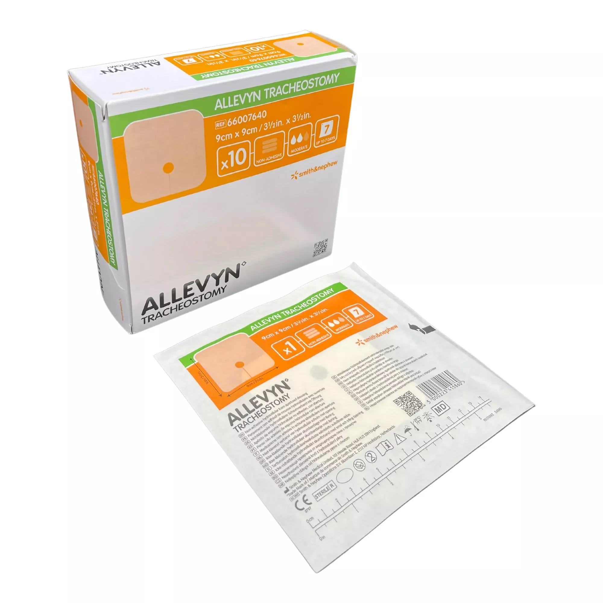 Smith & Nephew Allevyn Tracheostomy Nonadhesive Foam Dressing