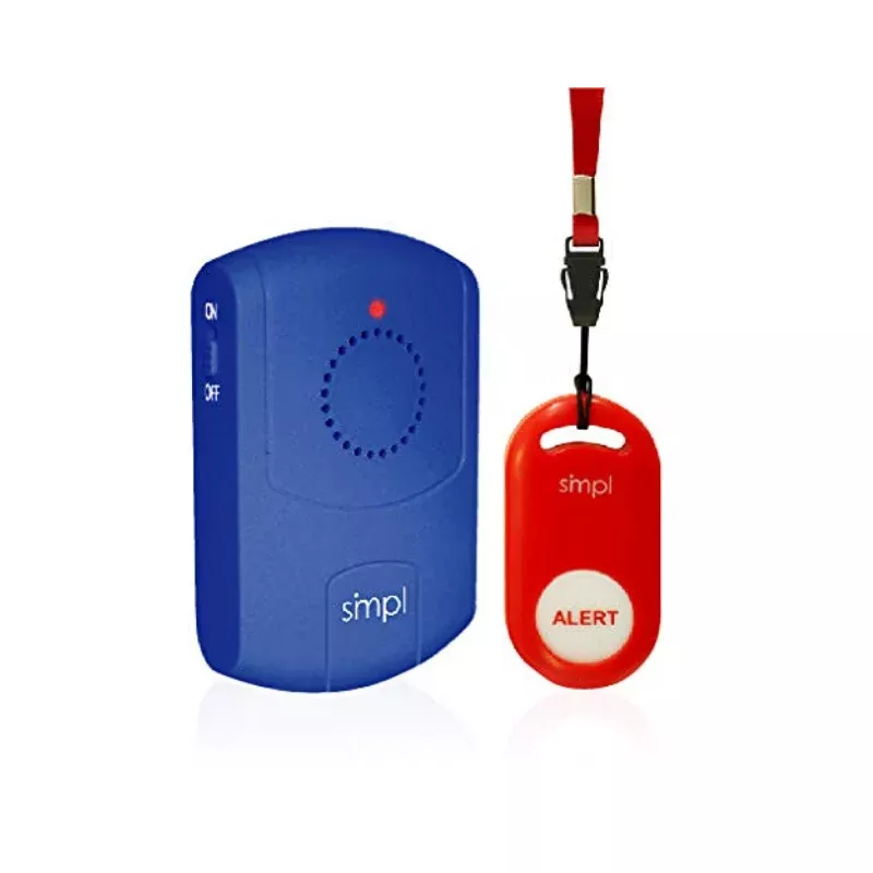 SMPL SOS Help Pendant Alert Kit - Includes SOS/Help Pendant and Pager - Blowout