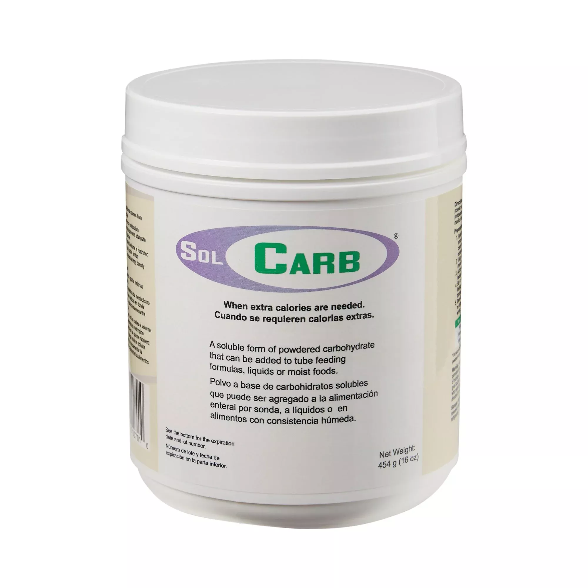 SolCarb Soluble Form of Powdered Carbohydrate