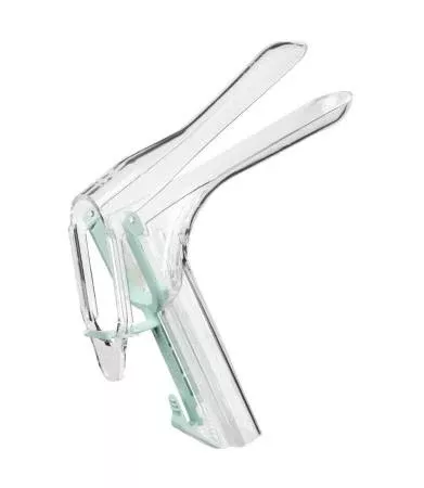 Speculum - KleenSpec 590 Series Acrylic Medium Double Blade Duckbill, Disposable Corded/Cordless Light Source Compatible