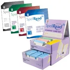 SpellRead Student Cards & Materials Kit (Serves 5)