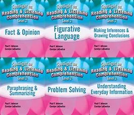 Spotlight on Reading & Listening Comprehension Level 2: 6-Book Set Paul F. Johnson, Carolyn LoGiudice