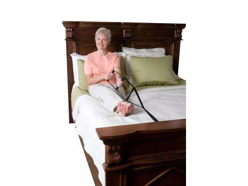 Stander BedCaddie - In Bed Support Assist Handle with Adjustable Nylon Strap + Three Ergonomic Hand Grips