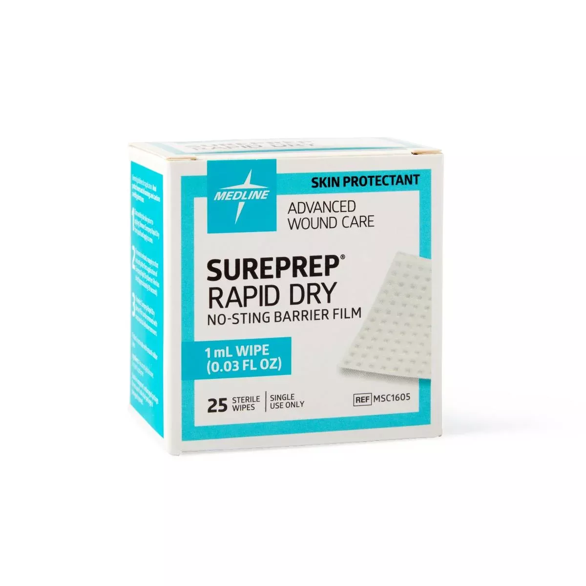 Sureprep Rapid Dry Skin Protectant Wipe