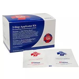 Surface Safe 2-step Disinfectant Applicator Kit, 15 Ct Twin Packs- Box of 1