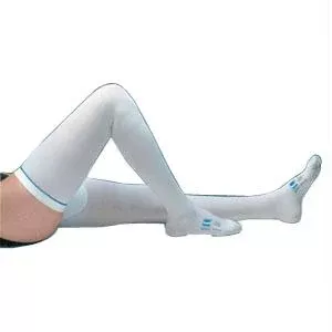 T.e.d. Thigh Length Anti-embolism Stockings Medium, Regular, Latex Free- 1 Each