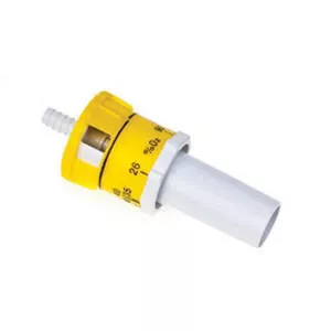 Teleflex 384-26 - Concha Adjustable Oxygen Diluter, 26% to 90% Adjustable