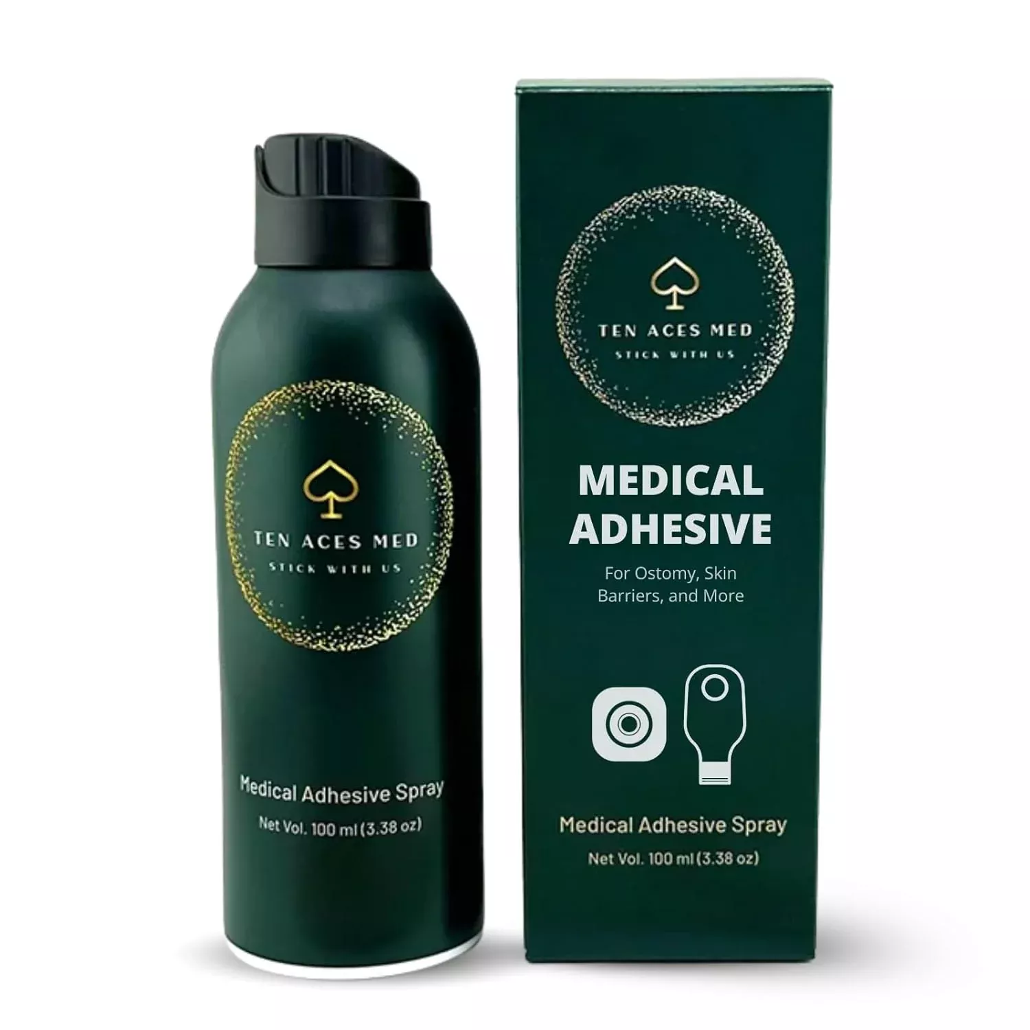 Ten Aces Medical Adhesive Spray 100ml (3.38oz)