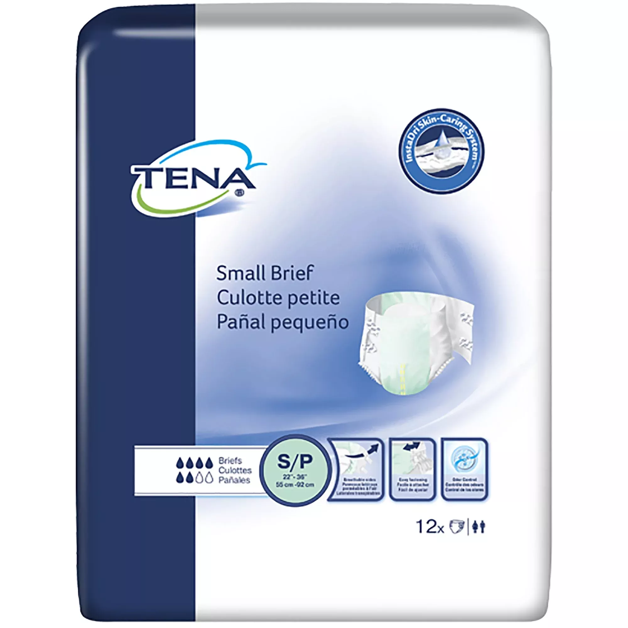 TENA Adult Incontinence Brief - Unisex Disposable