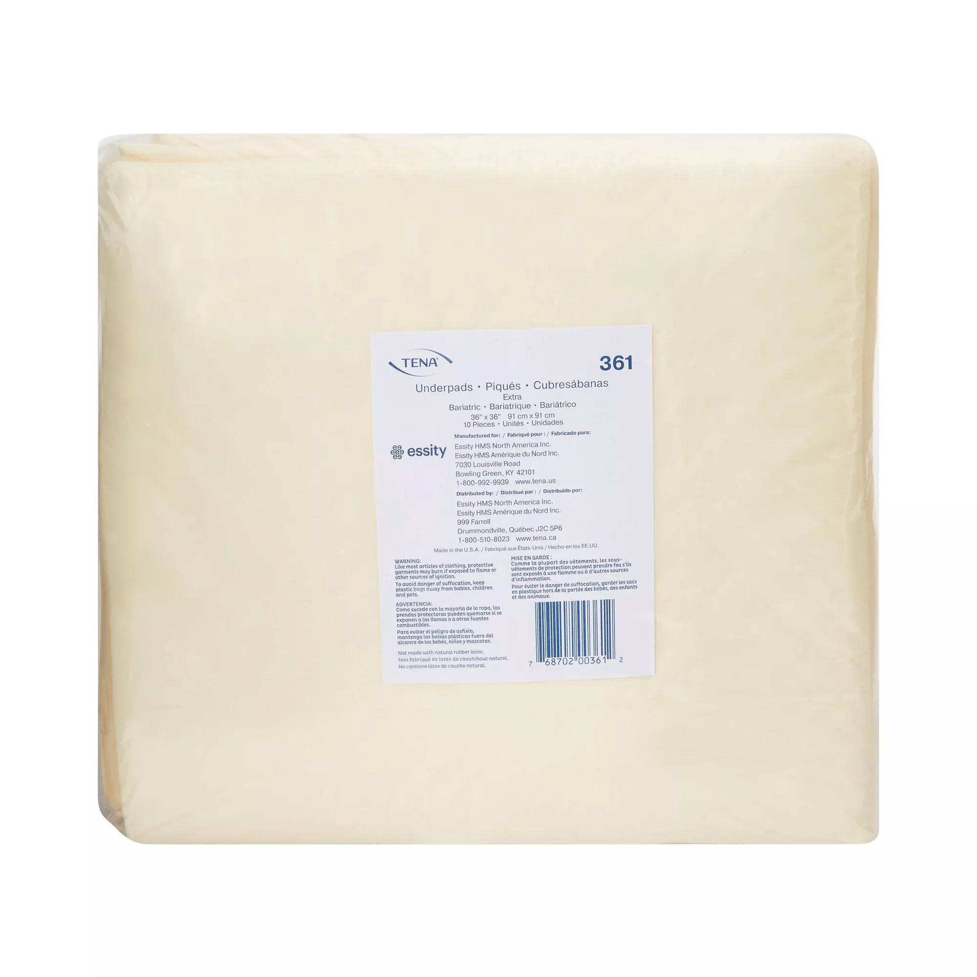 TENA Extra Bariatric Disposable Underpads