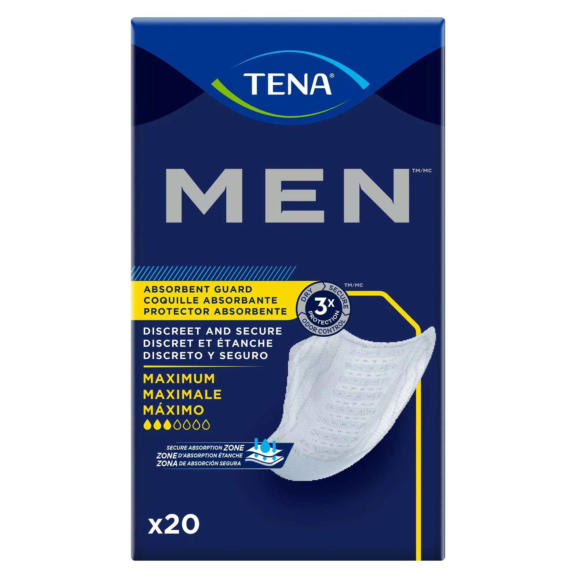 TENA Men Maximum Guards